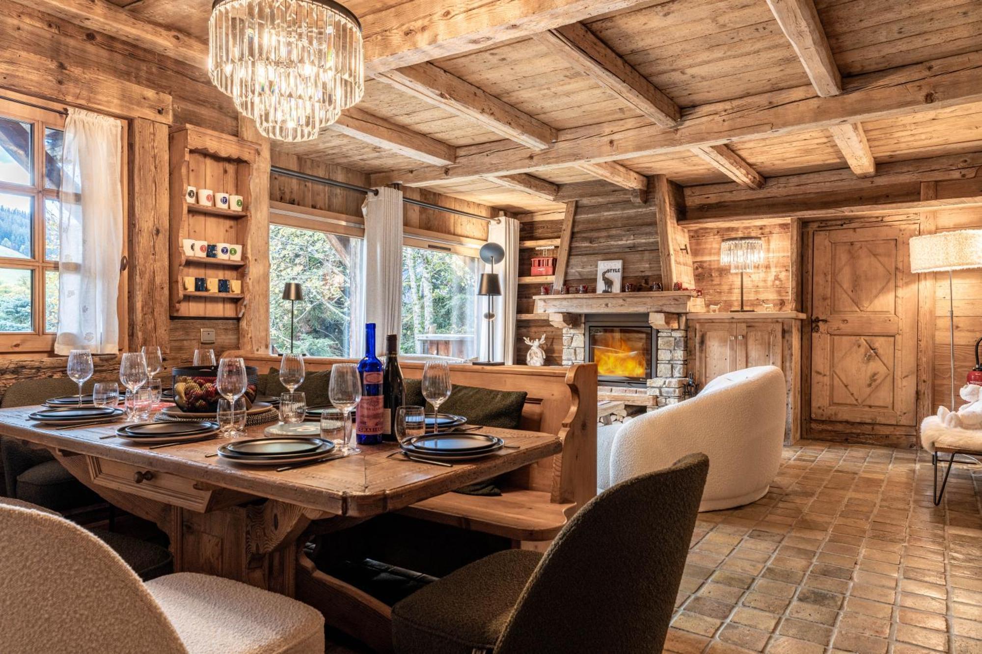 Chalet Mont D'Arbois Ski Et Golf メジェーヴ エクステリア 写真